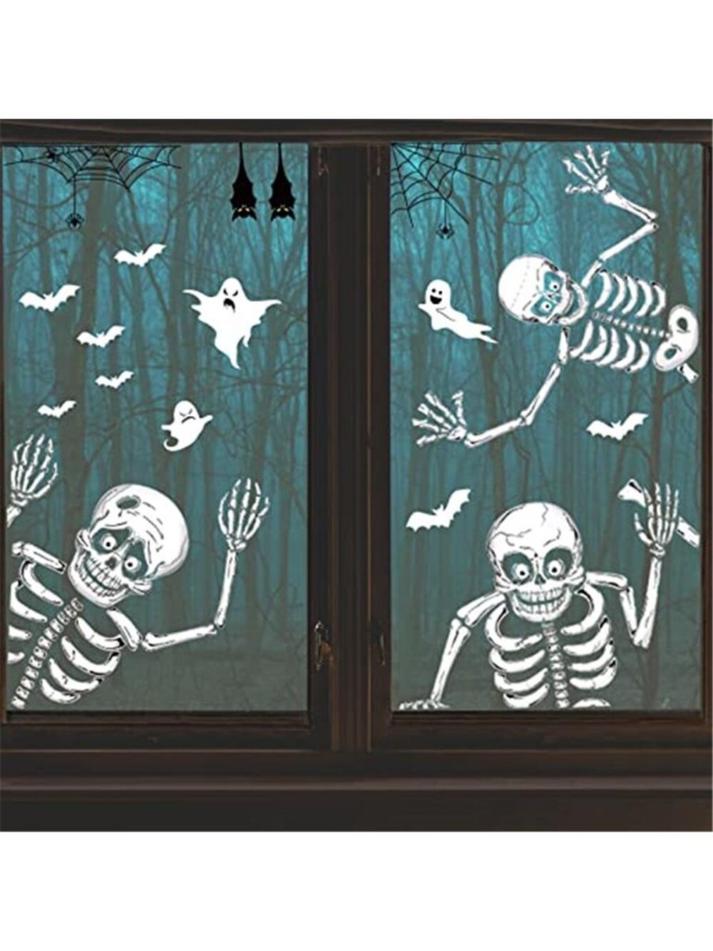 140PCS Halloween Window Clings Decor for Halloween Decorations